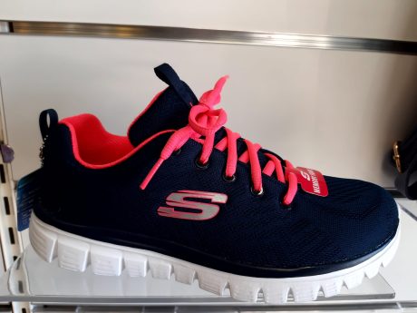 Skechers 12615 Navy HotPink